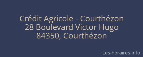 Crédit Agricole - Courthézon