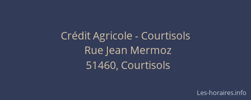 Crédit Agricole - Courtisols