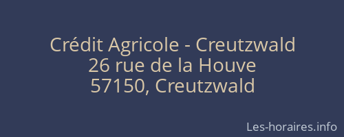 Crédit Agricole - Creutzwald