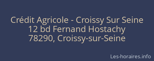 Crédit Agricole - Croissy Sur Seine