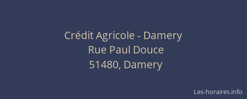 Crédit Agricole - Damery