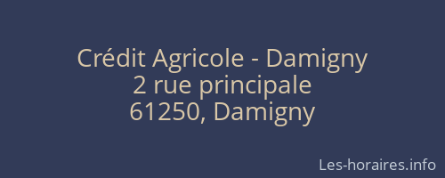 Crédit Agricole - Damigny