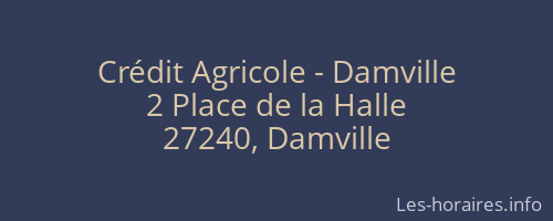 Crédit Agricole - Damville