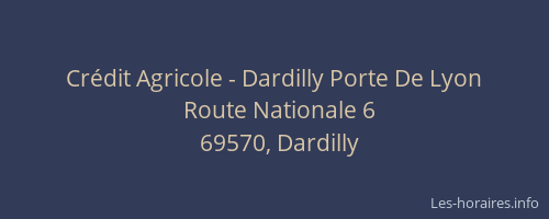Crédit Agricole - Dardilly Porte De Lyon