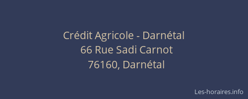 Crédit Agricole - Darnétal
