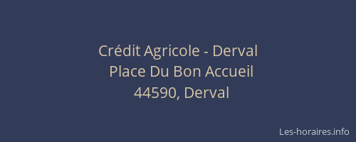 Crédit Agricole - Derval