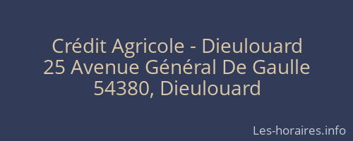 Crédit Agricole - Dieulouard