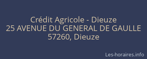 Crédit Agricole - Dieuze