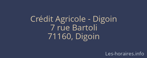 Crédit Agricole - Digoin