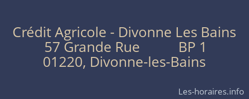 Crédit Agricole - Divonne Les Bains