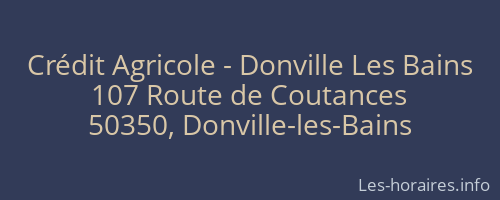 Crédit Agricole - Donville Les Bains
