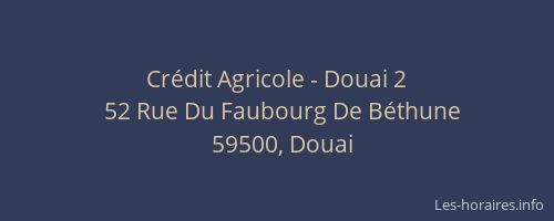Crédit Agricole - Douai 2