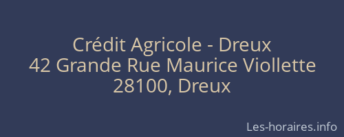 Crédit Agricole - Dreux