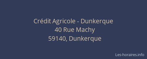 Crédit Agricole - Dunkerque