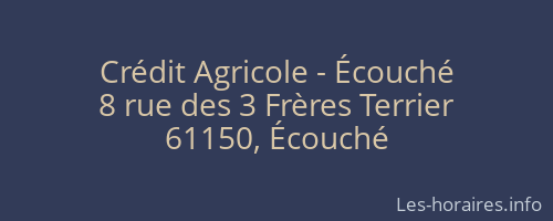 Crédit Agricole - Écouché