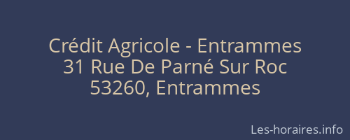 Crédit Agricole - Entrammes
