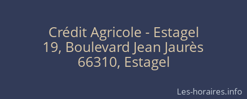 Crédit Agricole - Estagel