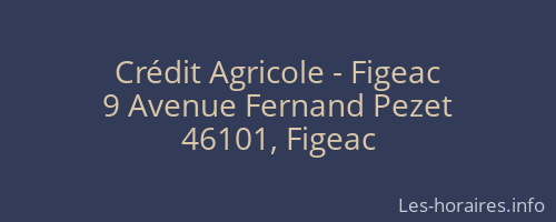 Crédit Agricole - Figeac
