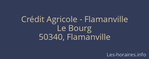 Crédit Agricole - Flamanville