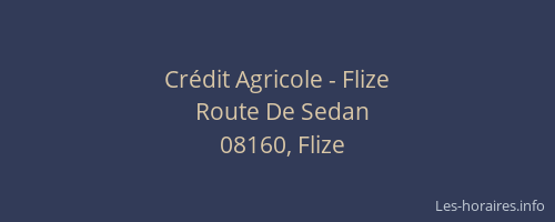 Crédit Agricole - Flize
