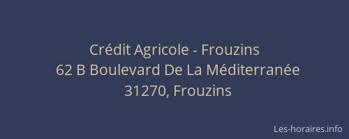 Crédit Agricole - Frouzins