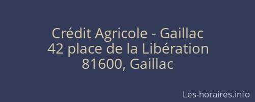 Crédit Agricole - Gaillac