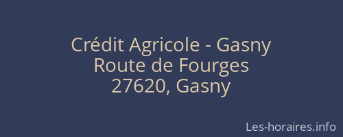 Crédit Agricole - Gasny