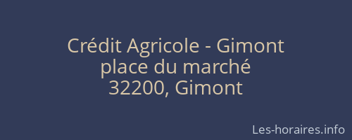 Crédit Agricole - Gimont