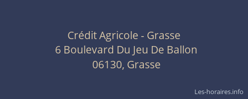 Crédit Agricole - Grasse