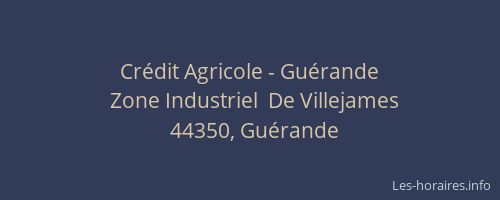 Crédit Agricole - Guérande