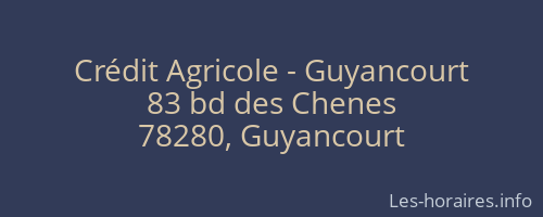 Crédit Agricole - Guyancourt