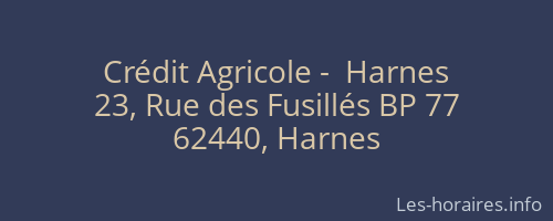 Crédit Agricole -  Harnes