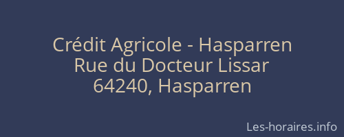 Crédit Agricole - Hasparren