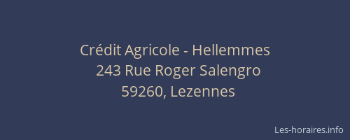 Crédit Agricole - Hellemmes