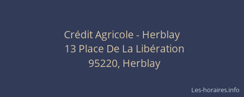 Crédit Agricole - Herblay