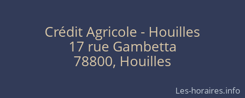 Crédit Agricole - Houilles