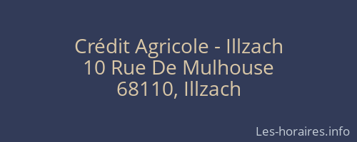 Crédit Agricole - Illzach