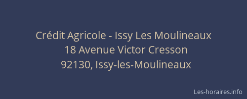 Crédit Agricole - Issy Les Moulineaux