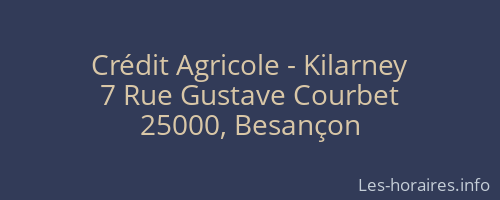 Crédit Agricole - Kilarney