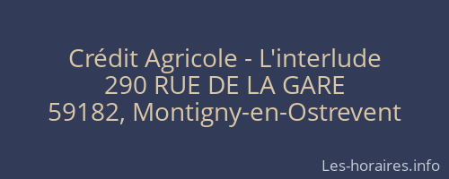Crédit Agricole - L'interlude