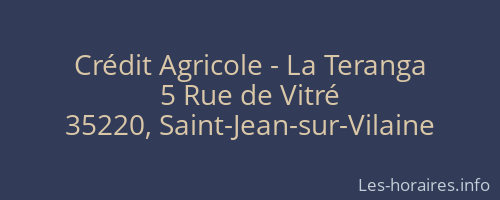 Crédit Agricole - La Teranga