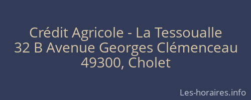 Crédit Agricole - La Tessoualle