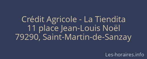 Crédit Agricole - La Tiendita