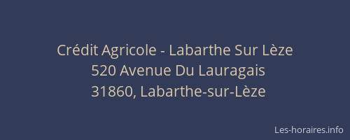Crédit Agricole - Labarthe Sur Lèze