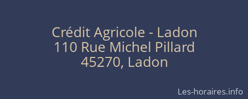 Crédit Agricole - Ladon