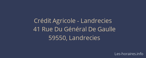 Crédit Agricole - Landrecies