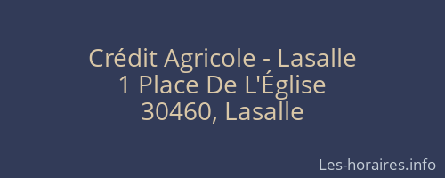Crédit Agricole - Lasalle
