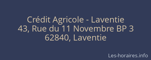 Crédit Agricole - Laventie