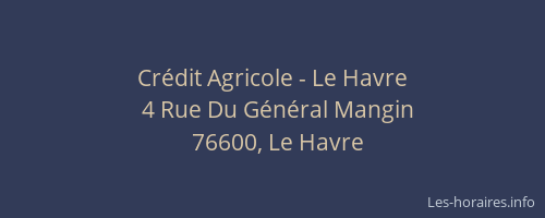 Crédit Agricole - Le Havre