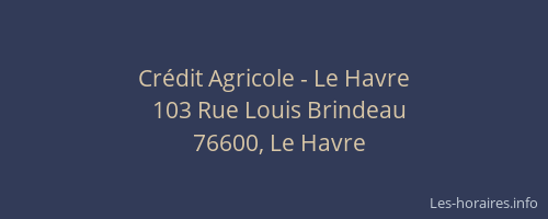 Crédit Agricole - Le Havre